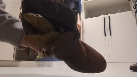 BetweenMyCheeks – Long turd In my Shoe + extra shit scat poop shitting | Full Scene