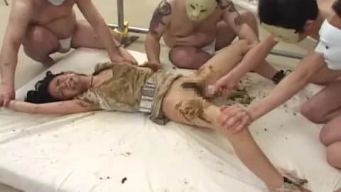 COWD-012 Humiliate woman coprophagy orgy.