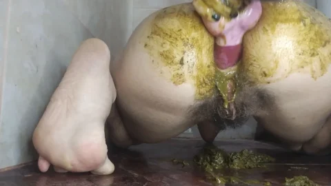 Pipaypipo – Sloppy scart farting — Full Scene