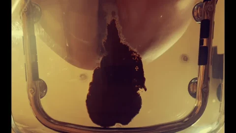 Arisdark – Poop in transparent chair Full Video Uncut
