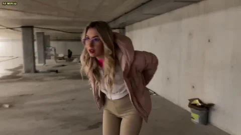TamyTiger – Shamelessly PISSED in the underground car park!! Does that make you a dirty slut